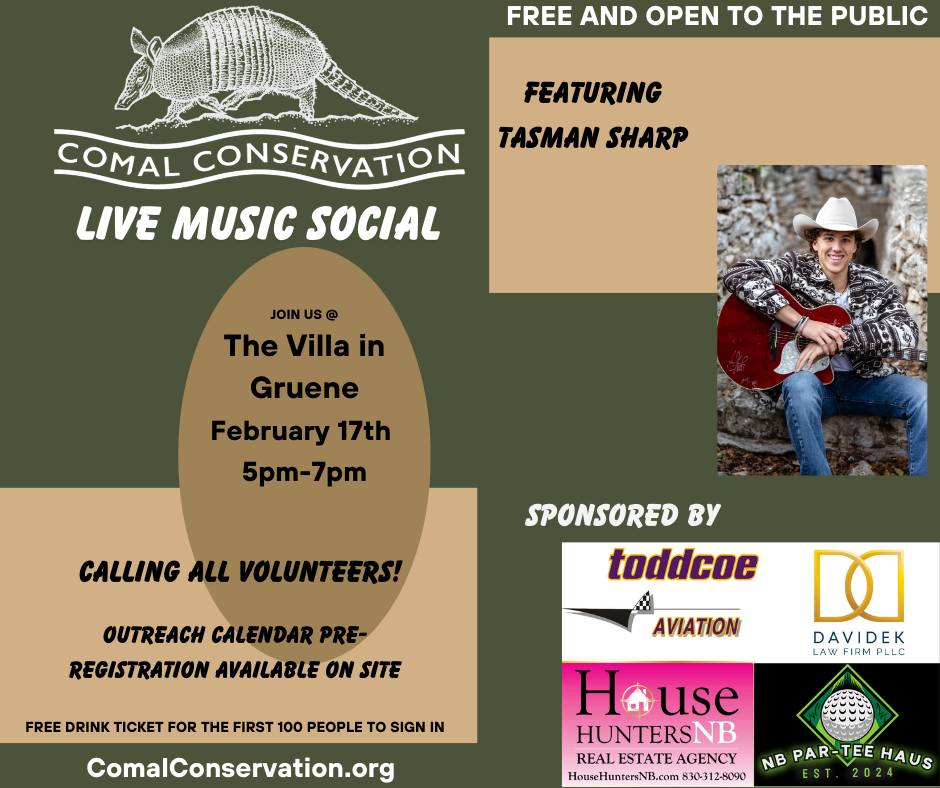 Comal Conservation Live Music Social